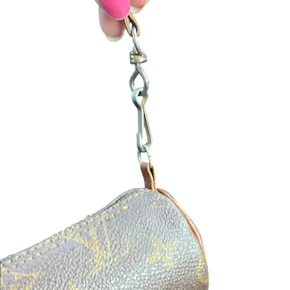 Louis Vuitton Brown Mini Papillon with Strap - Picture 8 of 11